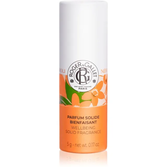 Roger & Gallet Néroli Wellbeing Solid Fragrance tuhý parfém pro ženy 5 g