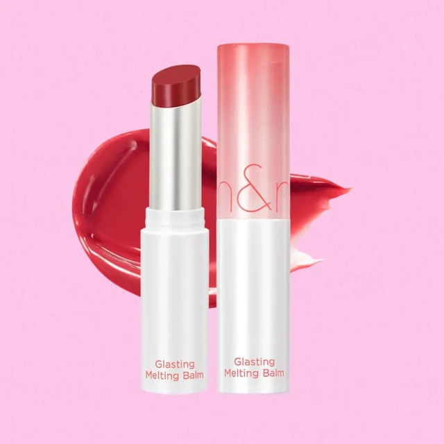 Rom&nd - Glasting Melting Balm - Lesklý balzám na rty - odstín 04 Hippie Berry - 3,5 g