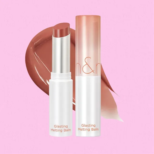 Rom&nd - Glasting Melting Balm - Lesklý balzám na rty - odstín 05 Nougat Sand - 3,5 g