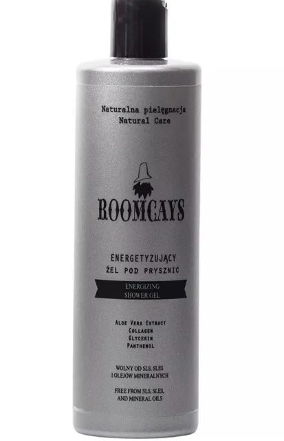 Roomcays energizující sprchový gel 400 ml