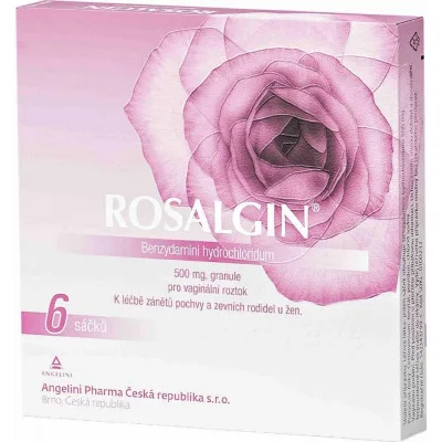 ROSALGIN VAG 500MG VAG GRA SOL 6