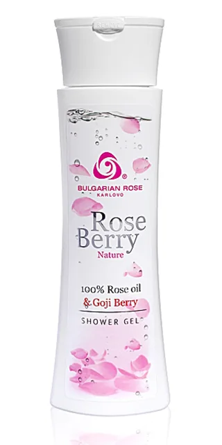 ROSE BERRY NATURE sprchový gel 200 ml - Bulgarian Rose Karlovo