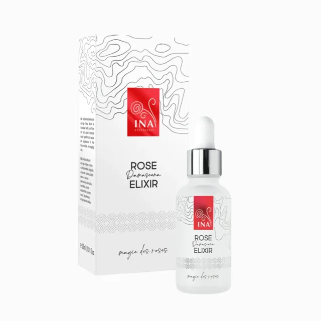 Rose Elixir – anti-age sérum s růžovým olejem – 30 ml – INA Essentials