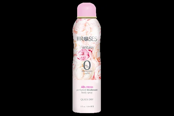 ROSES FANTASY Parfémovaný deodorant s jemnou vůní růže 150 ml - NATURE OF AGIVA