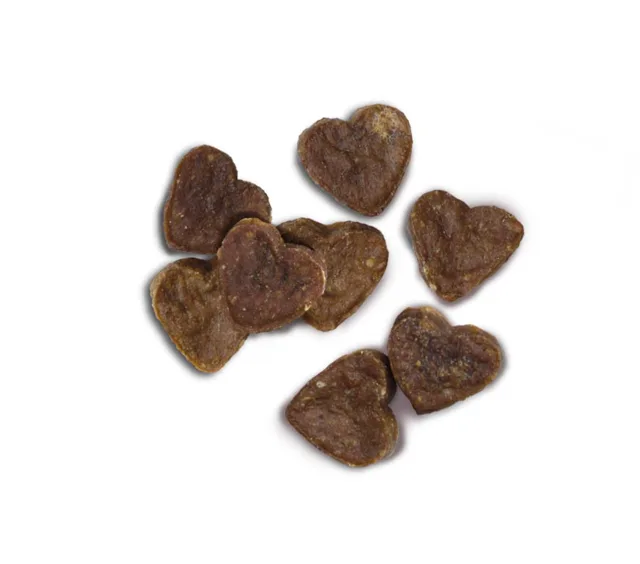 Rosie's Farm Snacks Puppy & Adult "Mini Hearts" s jehněčím - výhodné balení: 5 x 50 g