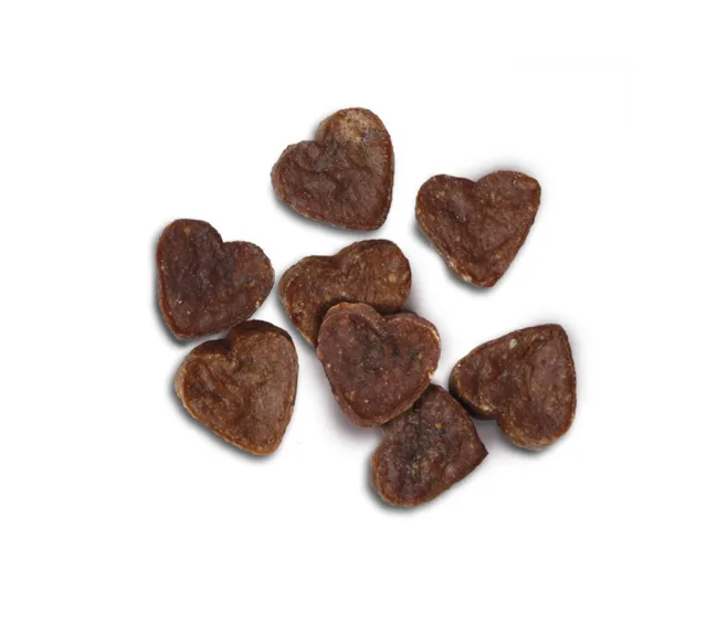 Rosie's Farm Snacks Puppy & Adult "Mini Hearts" se zvěřinou - výhodné balení: 3 x 50 g
