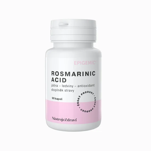 Rosmarinic acid kyselina rozmarýnová - 90 kapslí - Epigemic®