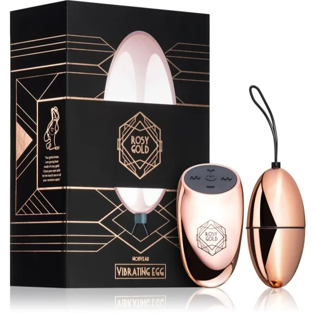 Rosy Gold Vibrating Egg vibrační vajíčko 7 cm