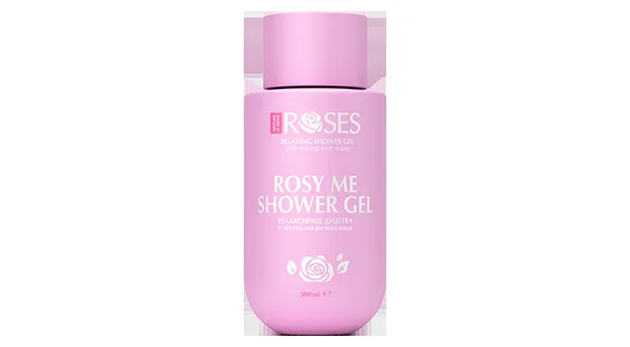 ROSY ME relaxační sprchový gel s přírodní růžovou vodou 300 ml - NATURE OF AGIVA