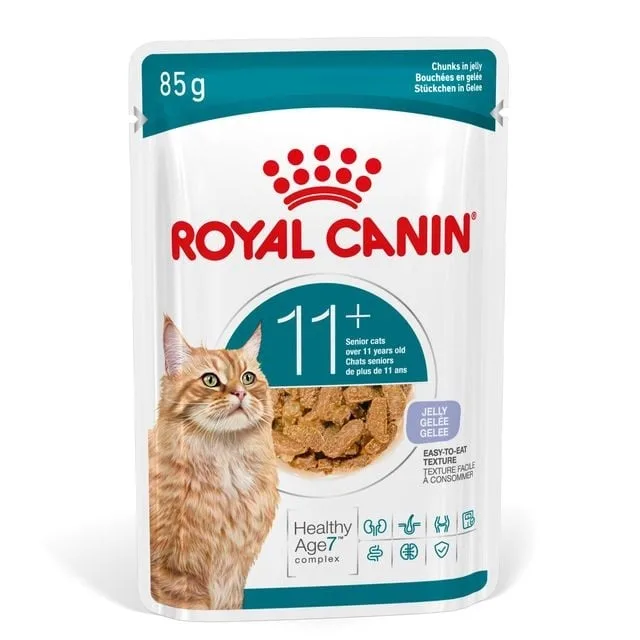 ROYAL CANIN Ageing 11+ Jelly 12x85 g kousky v želé pro starší kočky po 11. roce života