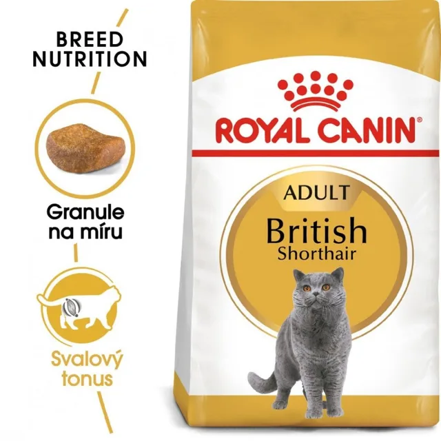 ROYAL CANIN British Shorthair Adult 2kg granule pro britské krátkosrsté kočky