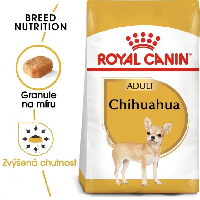 ROYAL CANIN Chihuahua Adult 1.5 kg granule pro dospělou čivavu