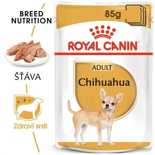ROYAL CANIN Chihuahua Loaf 85g x12 kapsička s paštikou pro čivavu