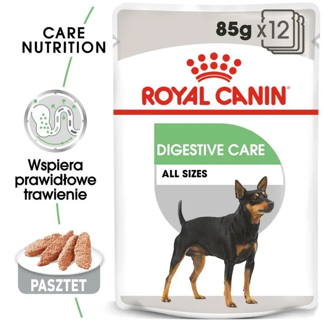 ROYAL CANIN Digestive Care Dog Loaf 48 x 85g kapsičky s paštikou pro psy s citlivým trávením