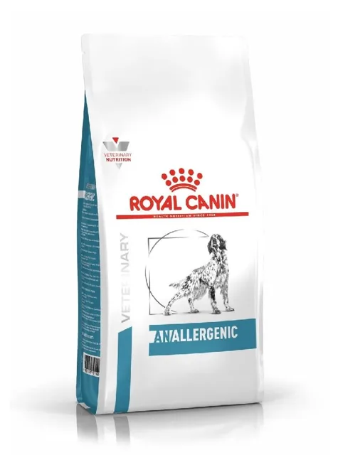 ROYAL CANIN Dog anallergenic 1,5 kg suché krmivo pro dospělé psy s potravinovou alergií s dermatologickými a/nebo gastrointestinálními příznaky