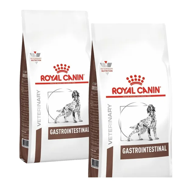 ROYAL CANIN Dog Gastro Intestinal 2x7,5 kg suché krmivo pro psy s poruchami zažívacího traktu