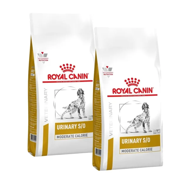 ROYAL CANIN Dog urinary S/O moderate calorie 2x12 kg suché krmivo se sníženým obsahem kalorií pro dospělé psy s onemocněním dolních močových cest
