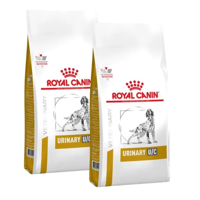 ROYAL CANIN Dog urinary u/c low purine 2x14 kg suché krmivo pro dospělé psy určené k léčbě opakujících se metabolických kamenů
