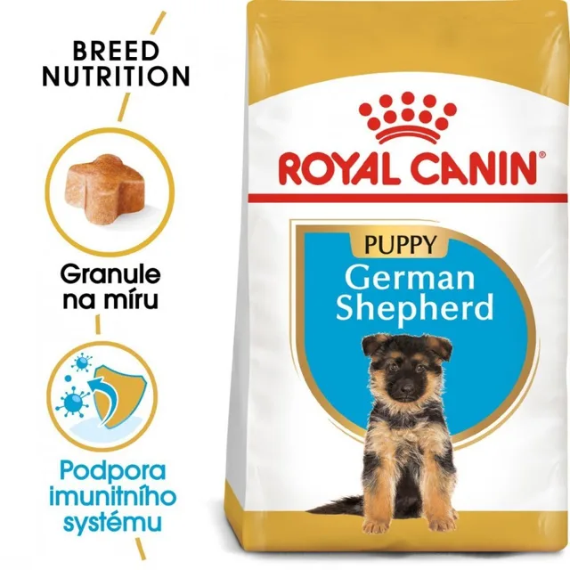 ROYAL CANIN German Shepherd Puppy 2 x 12 kg granule pro štěně německého ovčáka