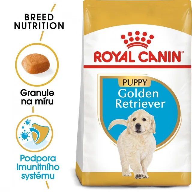 ROYAL CANIN Golden Retriever Puppy 3 kg  granule pro štěně zlatého retrívra