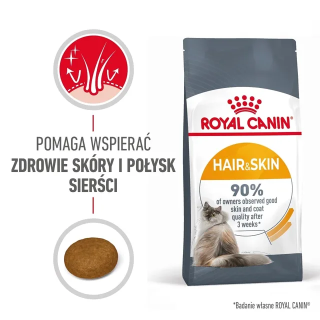 ROYAL CANIN Hair&amp;Skin Care 2x2 kg suché krmivo pro dospělé kočky, lesklou srst a zdravou kůži