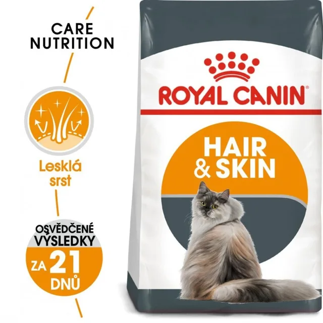 ROYAL CANIN Hair and Skin Care 2kg granule pro kočky pro zdravou srst a kůži