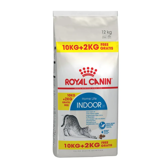 Royal Canin Indoor - 10 + 2 kg zdarma
