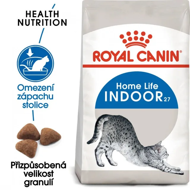 ROYAL CANIN Indoor 10 kg granule pro dospělé kočky chované v bytě