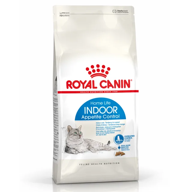 Royal Canin Indoor Appetite Control - Výhodné balení: 2 x 4 kg