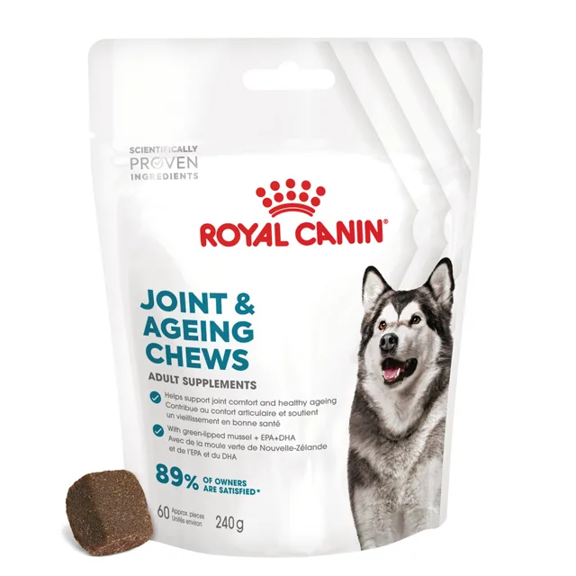Royal Canin Joint & Ageing Adult Supplement žvýkací pamlsky - výhodné balení: 2 x 240 g (120 ks)