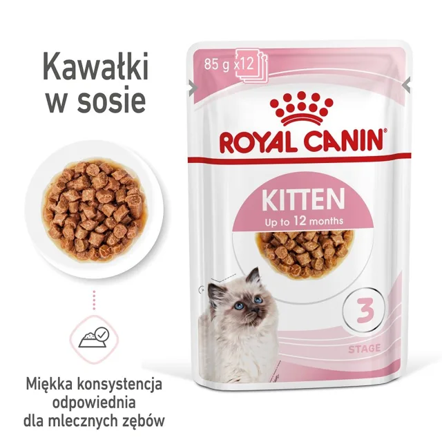 ROYAL CANIN Kitten Instinctive Gravy 48x85g