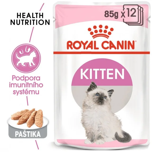 ROYAL CANIN Kitten Instinctive Loaf 12 x 85g kapsička s paštikou pro koťata