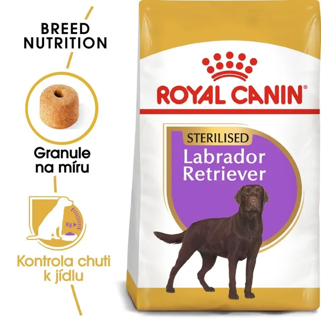 ROYAL CANIN Labrador adult sterilised 12 kg granule pro dospělého, kastrovaného labradora