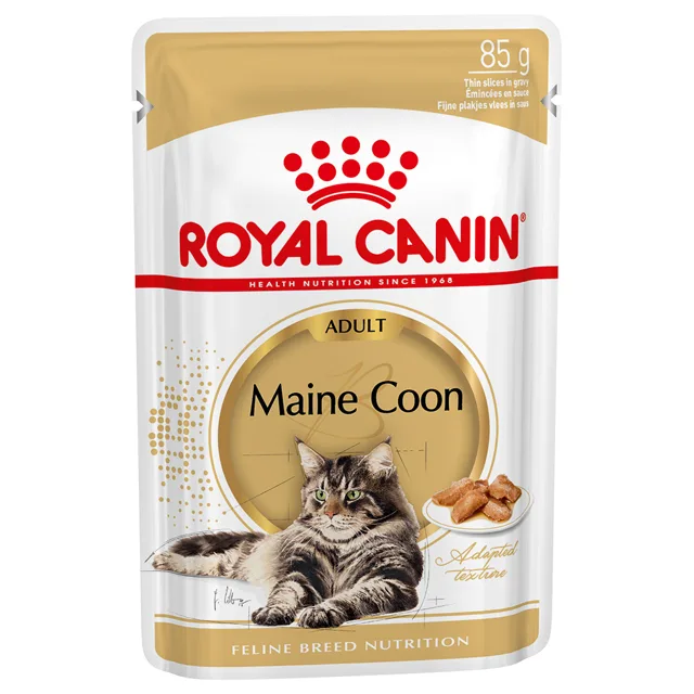 Royal Canin Maine Coon Adult v omáčce - 12 x 85 g