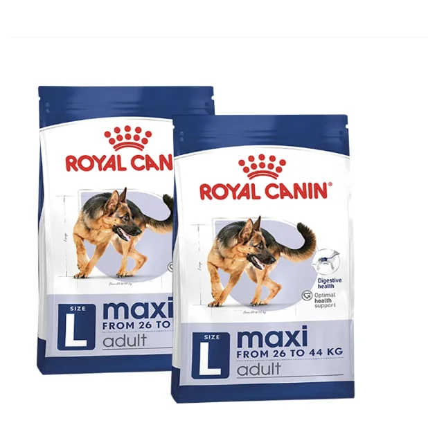 ROYAL CANIN Maxi Adult 2x15kg granule pro dospělé  psy velkých  plemen starší 15 měsíců