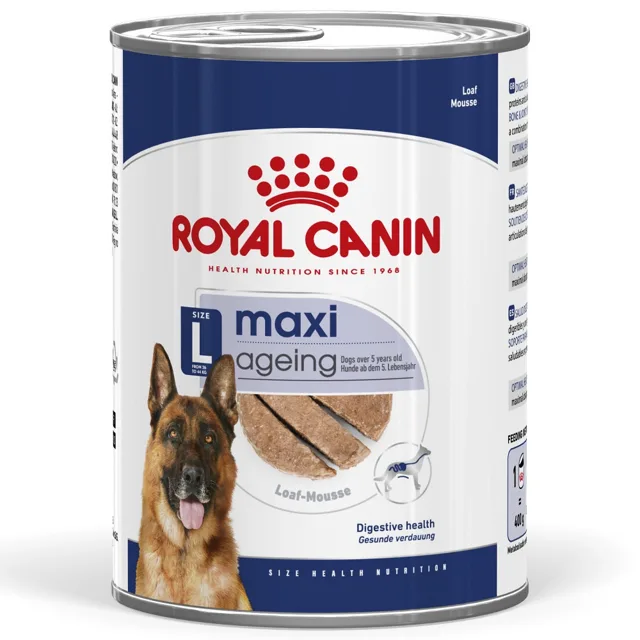Royal Canin Maxi Ageing Mousse - výhodné balení: 48 x 410 g