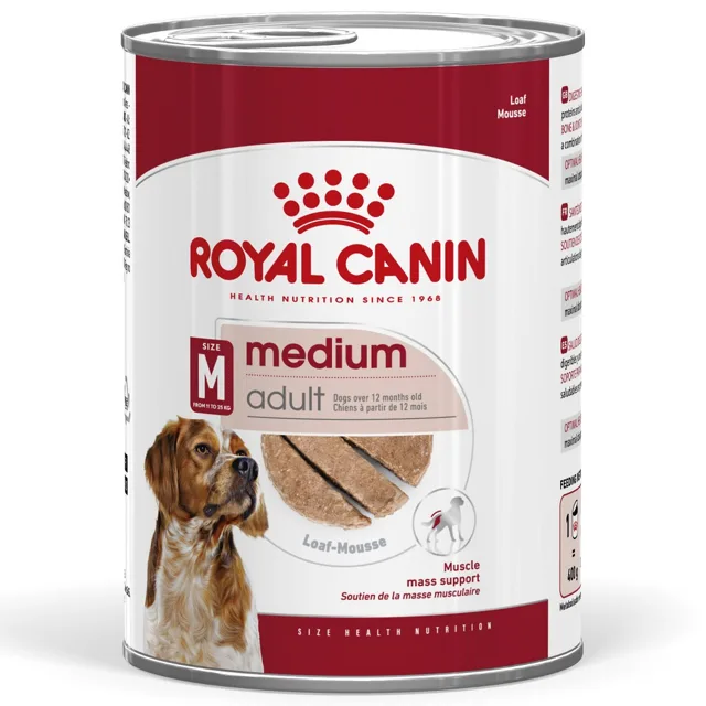Royal Canin Medium Adult Mousse - Výhodné balení: 48 x 410 g