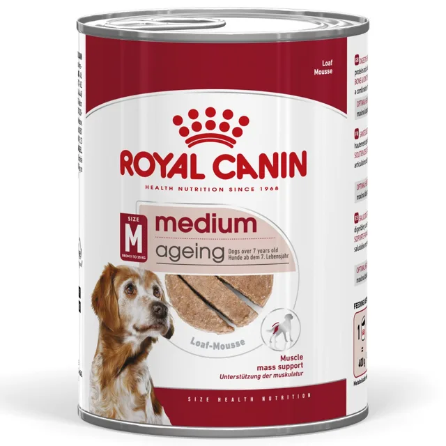Royal Canin Medium Ageing Mousse - Výhodné balení: 48 x 410 g