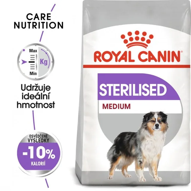 ROYAL CANIN Medium Sterilised 3 kg granule pro kastrované střední psy