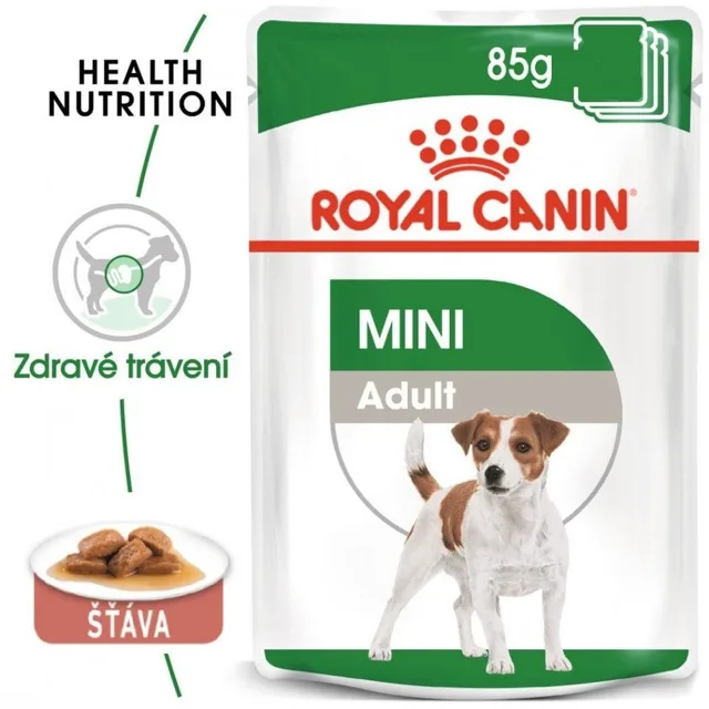 ROYAL CANIN Mini adult 85g x12 kapsička pro dospělé malé psy