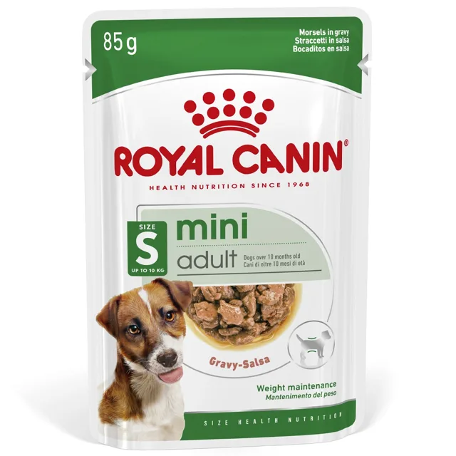Royal Canin Mini Adult v omáčce - 12 x 85 g