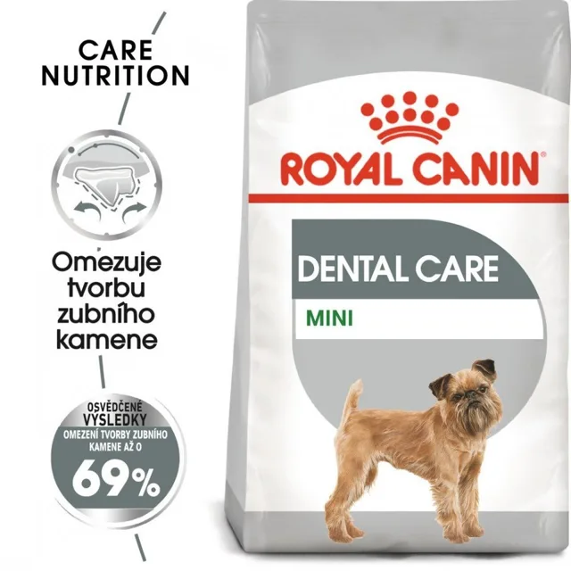 ROYAL CANIN Mini dental care 2 x 8 kg granule pro psy snižující tvorbu zubního kamene