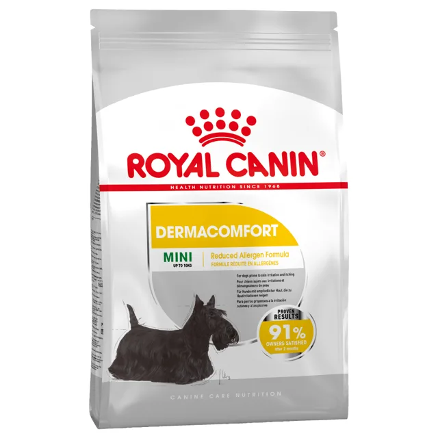 Royal Canin Mini Dermacomfort - jako doplněk: mokré krmivo 24 x 85 g Royal Canin Dermacomfort