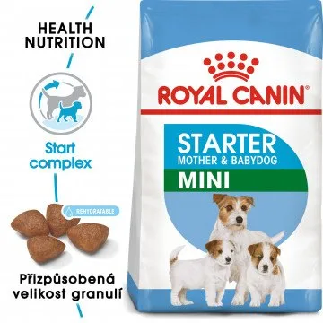 ROYAL CANIN Mini Starter Mother&amp;Babydog 1 kg granule pro březí nebo kojící feny a štěňata
