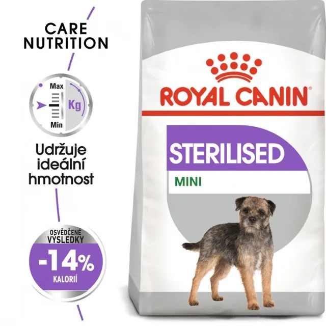 ROYAL CANIN Mini sterilised 3 kg granule pro kastrované malé psy