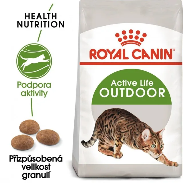 ROYAL CANIN Outdoor 2 x 10 kg granule pro kočky s častým pohybem venku
