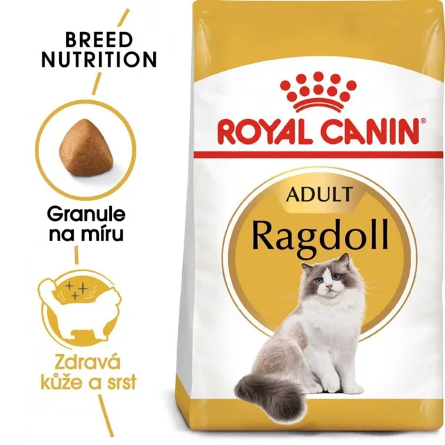 ROYAL CANIN Ragdoll Adult 10kg granule pro Ragdoll kočky