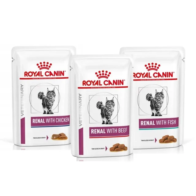 ROYAL CANIN Renal Feline Mix příchutí 72 x 85 g