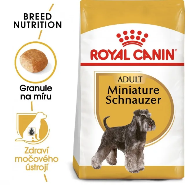 ROYAL CANIN Schnauzer Adult 3 kg granule pro dospělého knírače