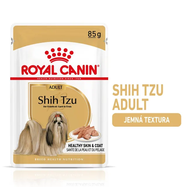 ROYAL CANIN Shih Tzu Adult Loaf 12 x 85 g kapsičky s paštikou pro Shih Tzu